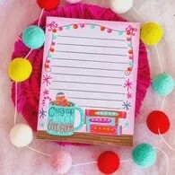 Hot Cocoa Christmas Notepad